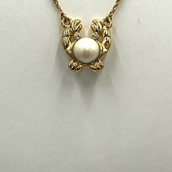 NWT Kate Spade New York Make A Splash Cream Pearl Pendant Gold Tone Necklace - Picture 5 of 13